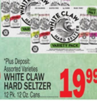 C Town White claw hard seltzer offer