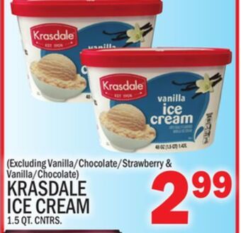 C Town Krasdale ice cream offer