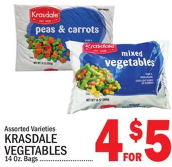 C Town Krasdale vegetables offer