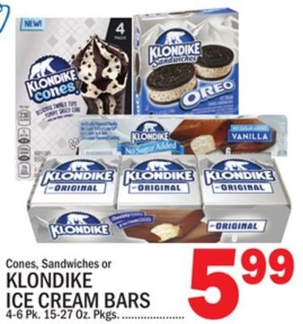 C Town Klondike ice cream bars offer
