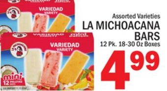 C Town La michoacana bars offer