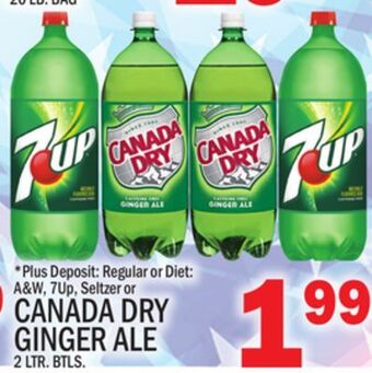 C Town Canada dry ginger ale offer