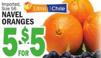 C Town Navel oranges offer