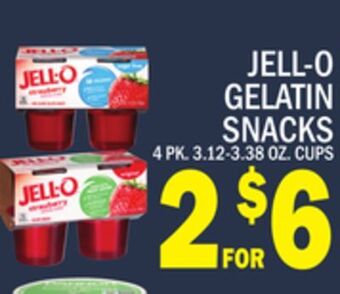 C Town Jell-o gelatin snacks offer