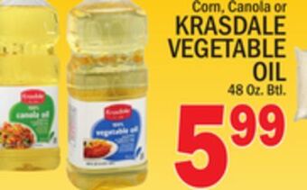 C Town Krasdale vegetable oil offer