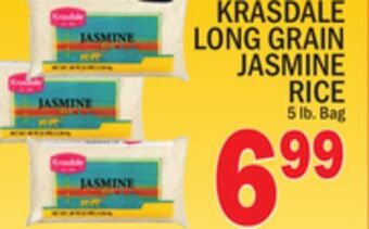 C Town Krasdale long grain jasmine rice offer