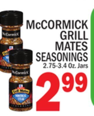 C Town Mccormick grill mates seasonings offer