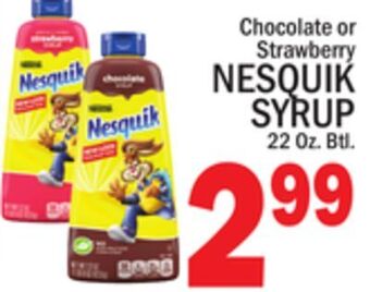 C Town Nesquik syrup offer