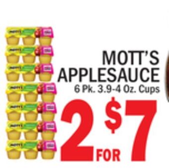 C Town Mott's applesauce offer