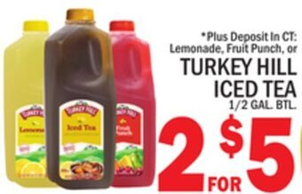 C Town Turkey hill iced tea offer