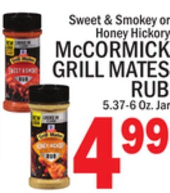C Town Mccormick grill mates rub offer