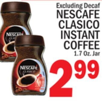 C Town Nescafe clasico instant coffee offer