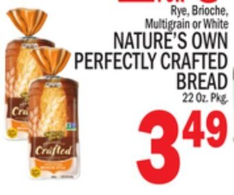 C Town Nature's own perfectly crafted bread offer