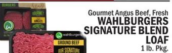C Town Wahlburgers signature blend signature offer