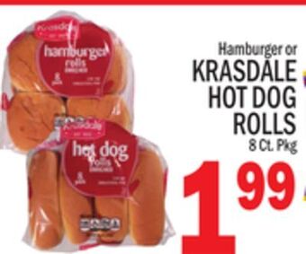 C Town Krasdale hot dog rolls offer