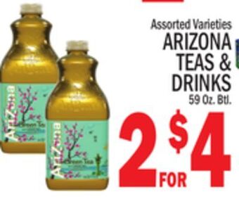 C Town Arizona teas & drinks offer