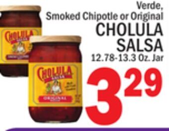 C Town Cholula salsa offer
