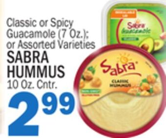 C Town Sabra hummus 10 oz. cntr offer