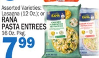 C Town Rana pasta entrees offer