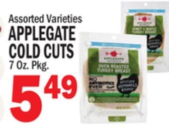 C Town Applegate cold cuts offer