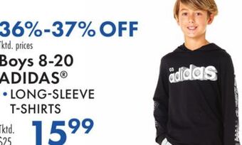 Boscov's Boys 8-20 adidas offer