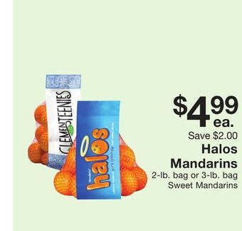 Fairway Store Market Halos mandarins offer