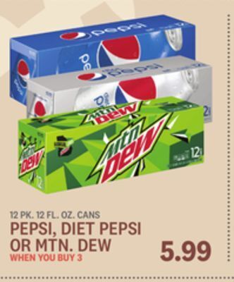 Kings Food Markets Pepsi, diet pepsi or mtn. dew offer