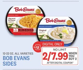 Kings Food Markets Bob evans sides offer