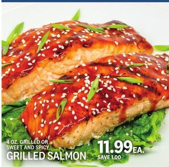 Kings Food Markets Grilled salmon offer