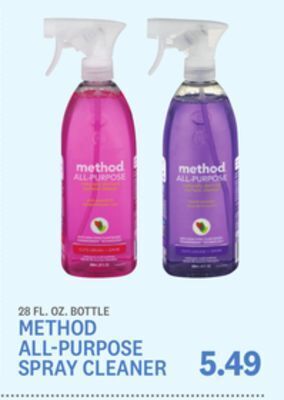 Kings Food Markets Method all-purpose spray cleaner offer