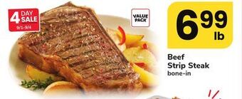 ACME Beef strip steak offer