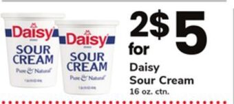 ACME Daisy sour cream offer