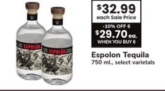 ACME Espolon tequila offer