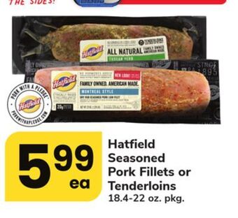 ACME Hatfield seasoned pork fillets or tenderloins offer