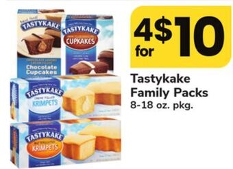 ACME Tastykake family packs offer