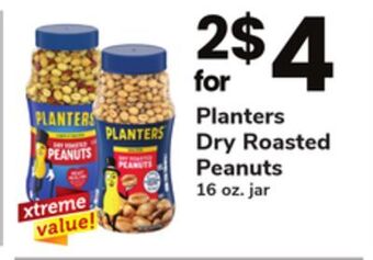 ACME Planters dry roasted peanuts offer