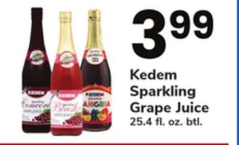 ACME Kedem sparkling grape juice offer