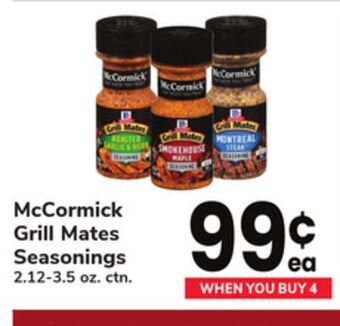 ACME Mccormick grill mates seasonings offer