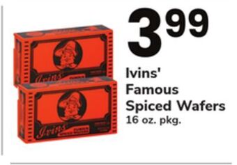 ACME Ivins' famous spiced wafers offer