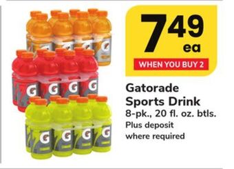 ACME Gatorade sports drink offer