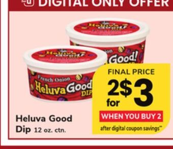 ACME Heluva good dip offer
