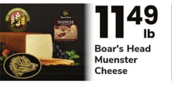 ACME Boar's head muenster cheese offer