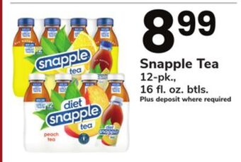 ACME Snapple tea offer