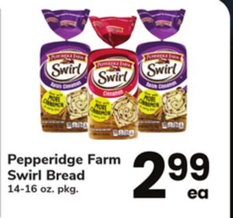ACME Pepperidge farm swirl bread offer