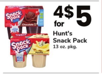 ACME Hunt's snack pack offer