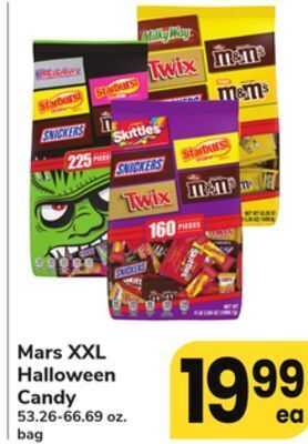 ACME Mars xxl halloween candy offer