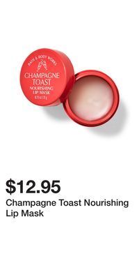 Bath & Body Works Champagne toast nourishing lip mask offer