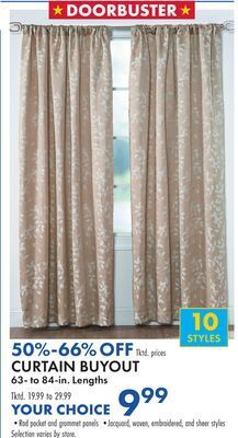 Boscov's Curtain buyout offer