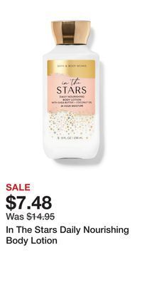 Bath & Body Works In the stars daily nourishing body lotion offer