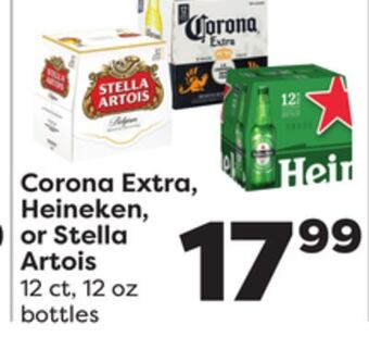 Weis Markets Corona extra, heineken, or stella artois offer